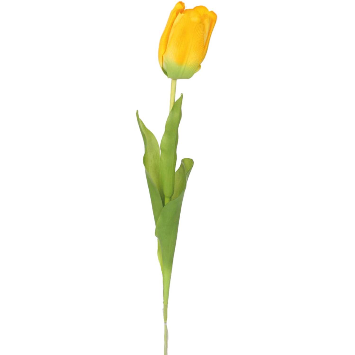 Kunstblume Tulpe Gelb 64 cm