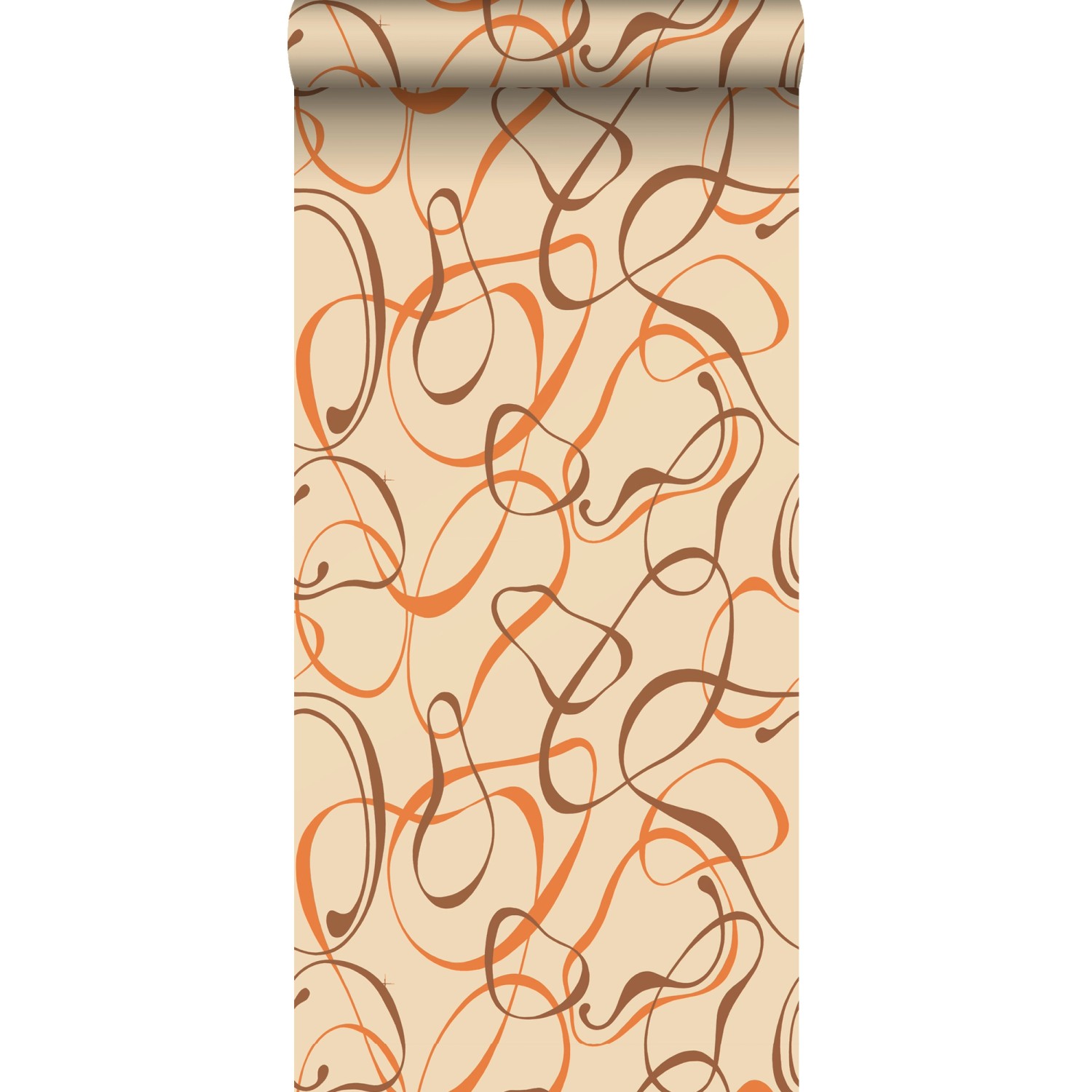 Sanders & Sanders Tapete Figurative Motive Beige 50 X 900 Cm - 935277 günstig online kaufen