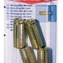 Fischer Messingdübel MS 12x37 K, 4 Stück, zur schnellen Montage von z.B. Regalen.