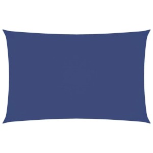 vidaXL Sonnensegel Oxford-Gewebe Rechteckig 2,5x5 m Blau 135539