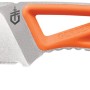 Gerber Gürtelmesser Exo-Mod Drop Point mit orangefarbenem Griff und 9,1 cm Klinge.