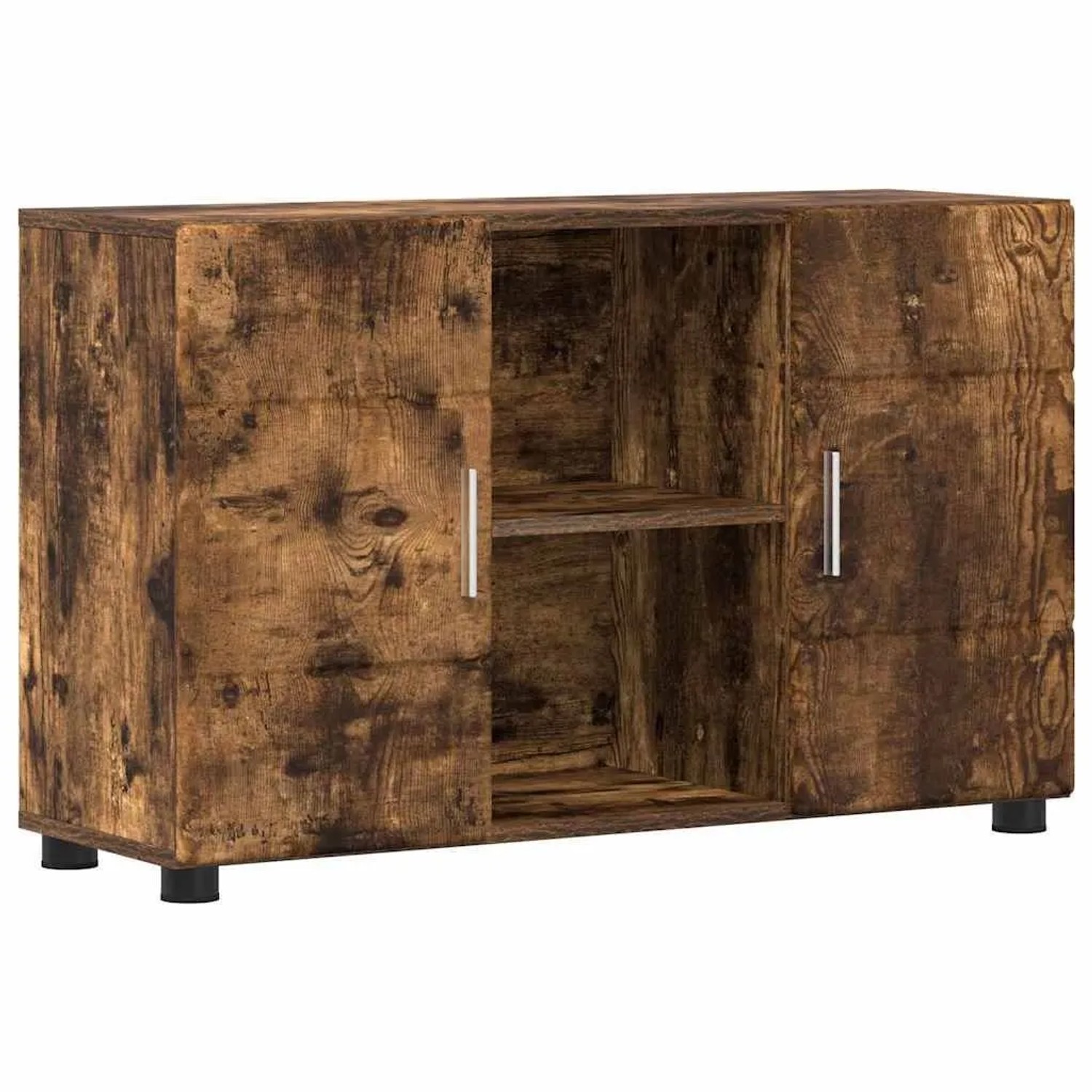 vidaXL Sideboard FLORIN Geräucherte Eiche 88,5 x 30,5 x 55,5 cm 880296