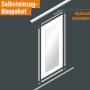Selbsteinzug-Bausatz für Schiebetür-Baupakete, optional nachrüstbar für sanftes Schließen.