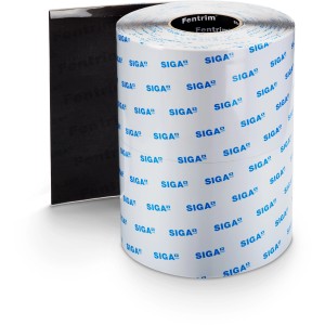 Siga Fentrim IS 2 Klebeband, 15/285 mm x 25 m Rolle, für winddichte Fenster- und Türrahmenverklebung.