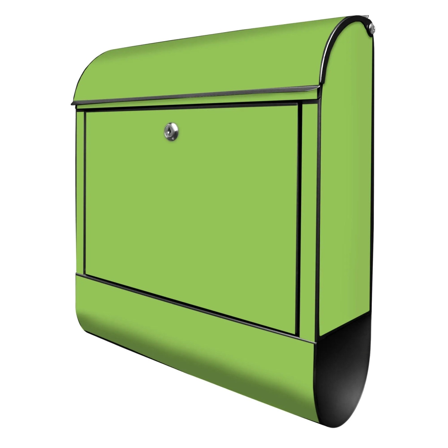 Banjado Design Briefkasten Schwarz Pulverbeschichtet 39x47x14cm 2 Schlüssel günstig online kaufen