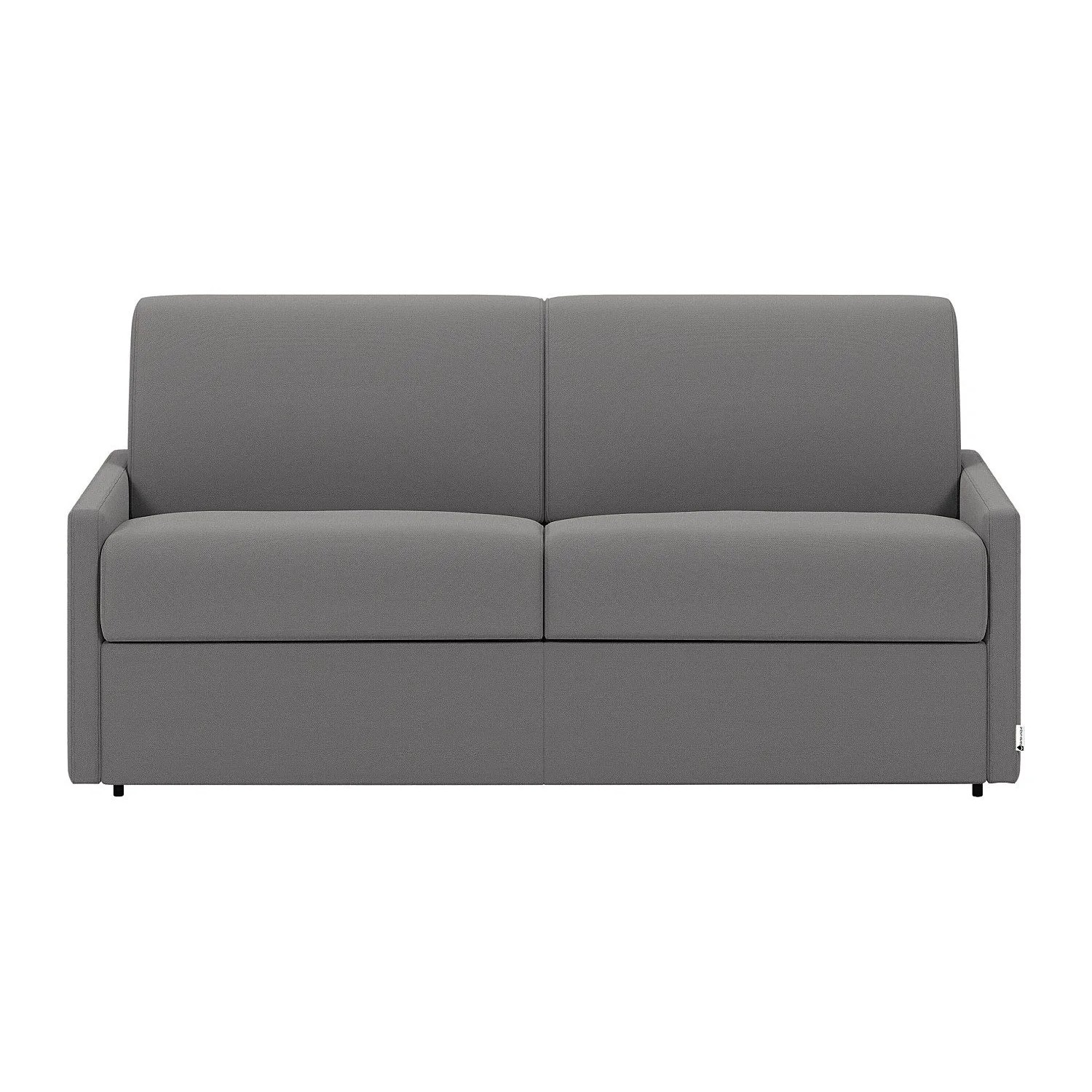 Vente-unique Schlafsofa Calife Hellgrau 150 cm