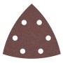 Bosch Delta-Schleifblatt F460, Körnung 80, 5er-Pack für Holz und Farbe.