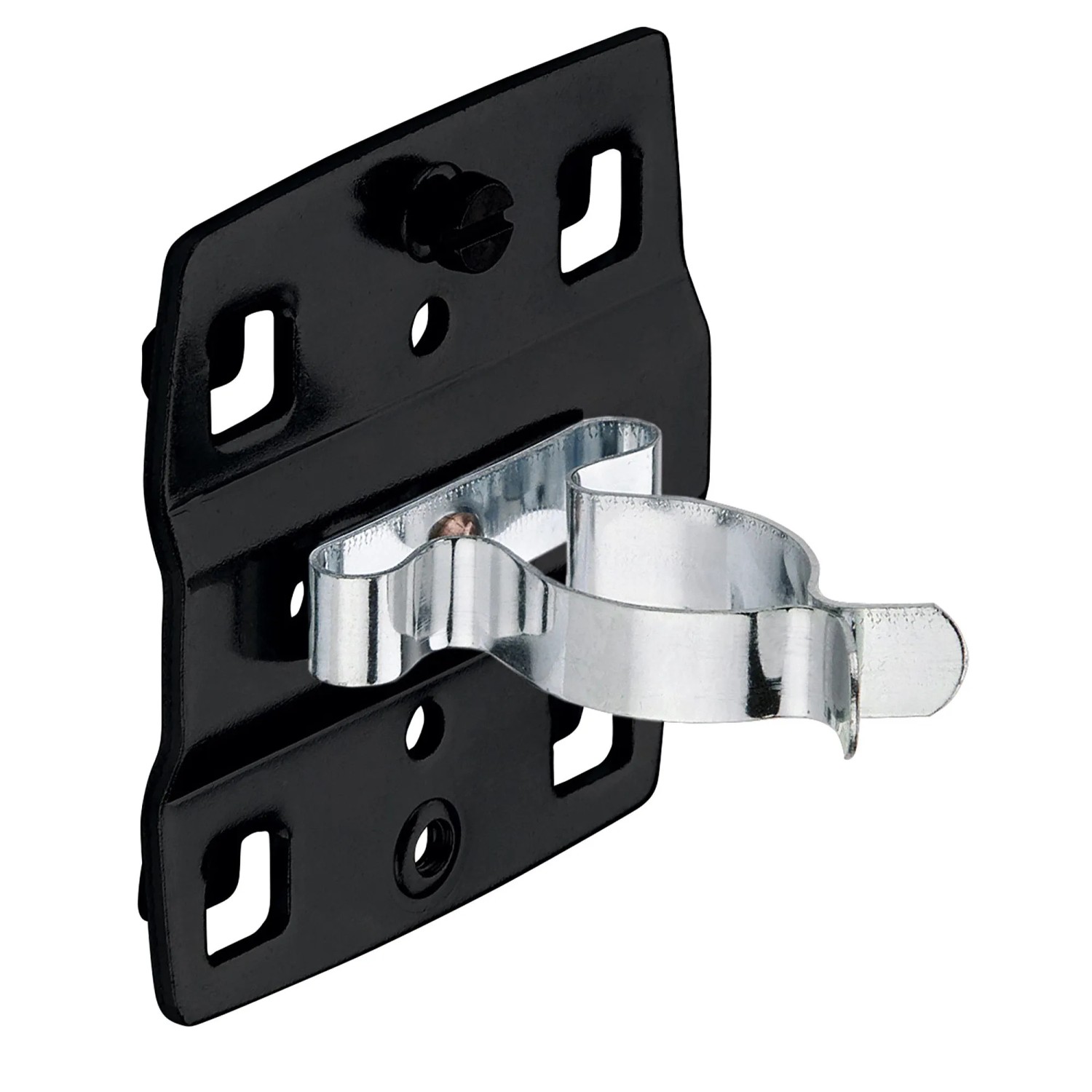 Kraftwerk Werkzeugklemme Grundplatte 32 mm Schwarz-Silber