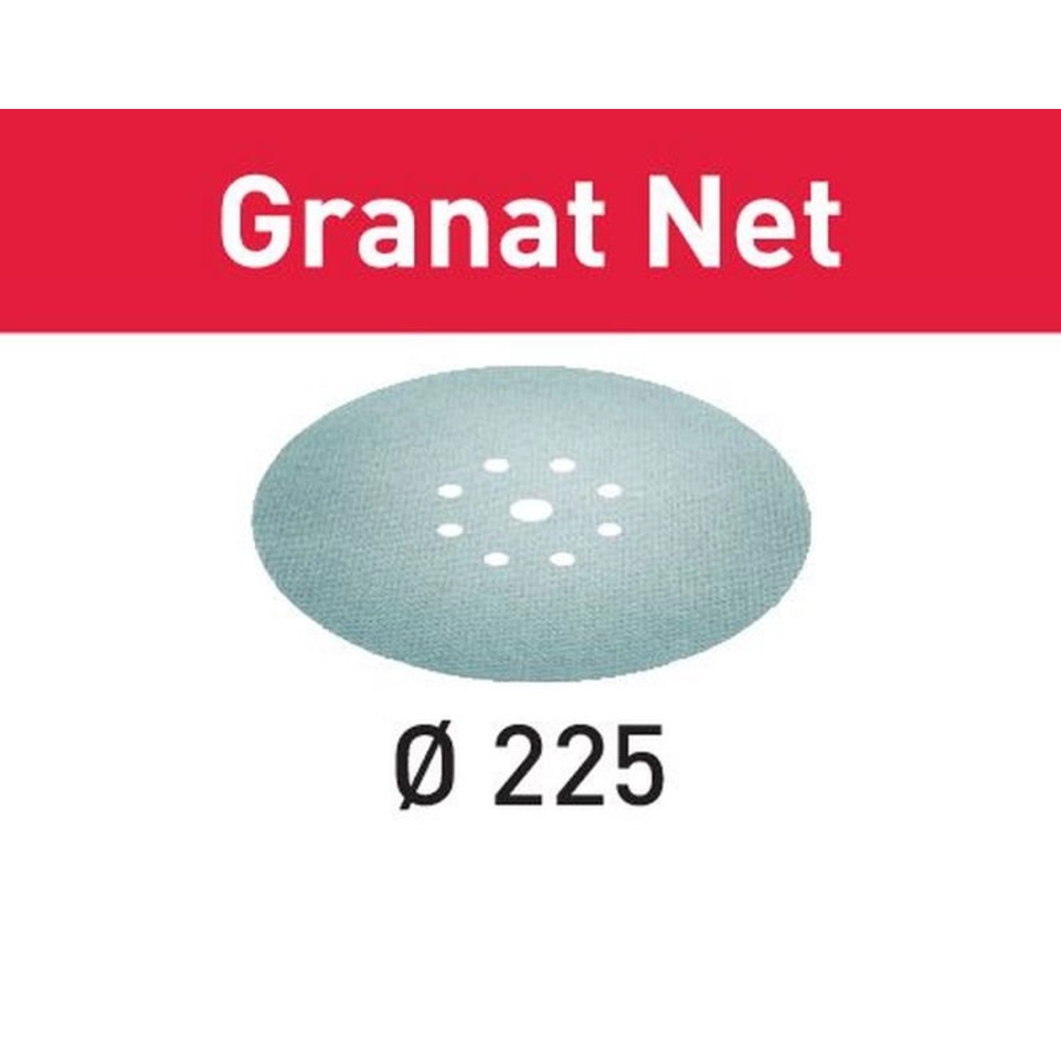 Festool Netzschleifmittel STF D225 P180 GR NET/25 Granat Net – 203316