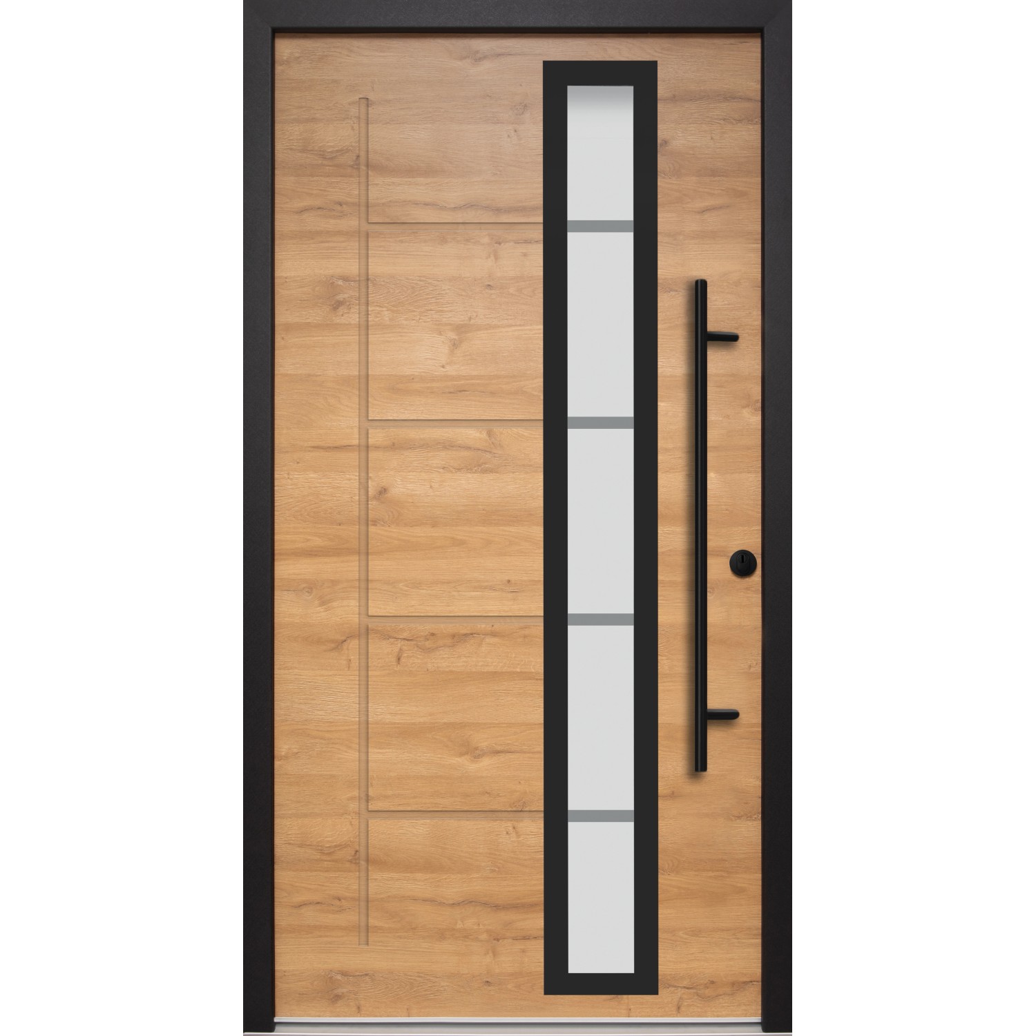 Splendoor Sicherheitshaustür Thermospace Paris Prime RC2 100 cm x 210 cm R günstig online kaufen