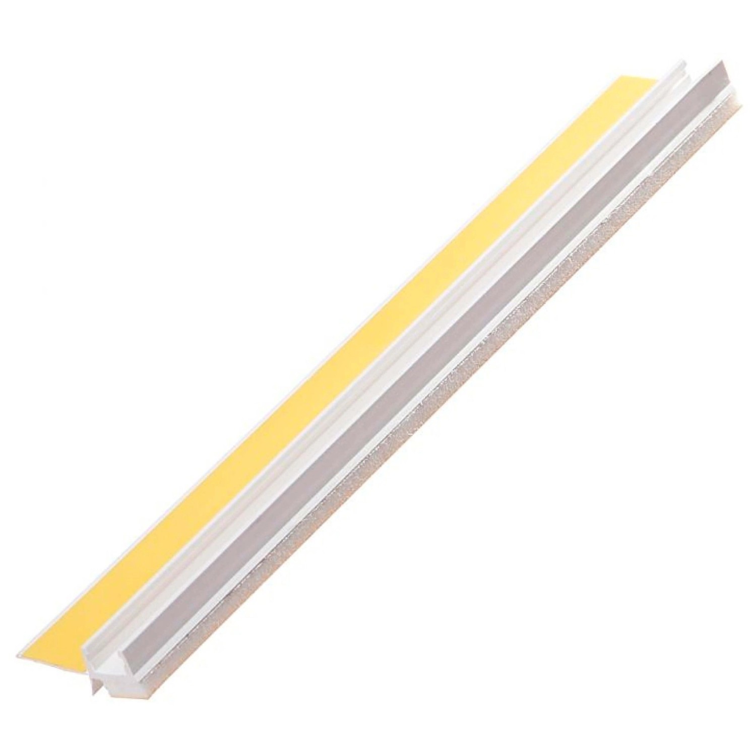 Protektor Anputzleiste 60x 150cm PVC Weiß mit 10mm Schutzlippe für Putzanschluss