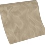 Rolle Erismann Vliestapete Elle Decoration mit goldenem Wellenmuster.