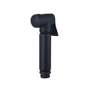 Stilform Design WC/Bidet Handbrause Schwarz Matt. Messing für Hygiene und Komfort im Bad.