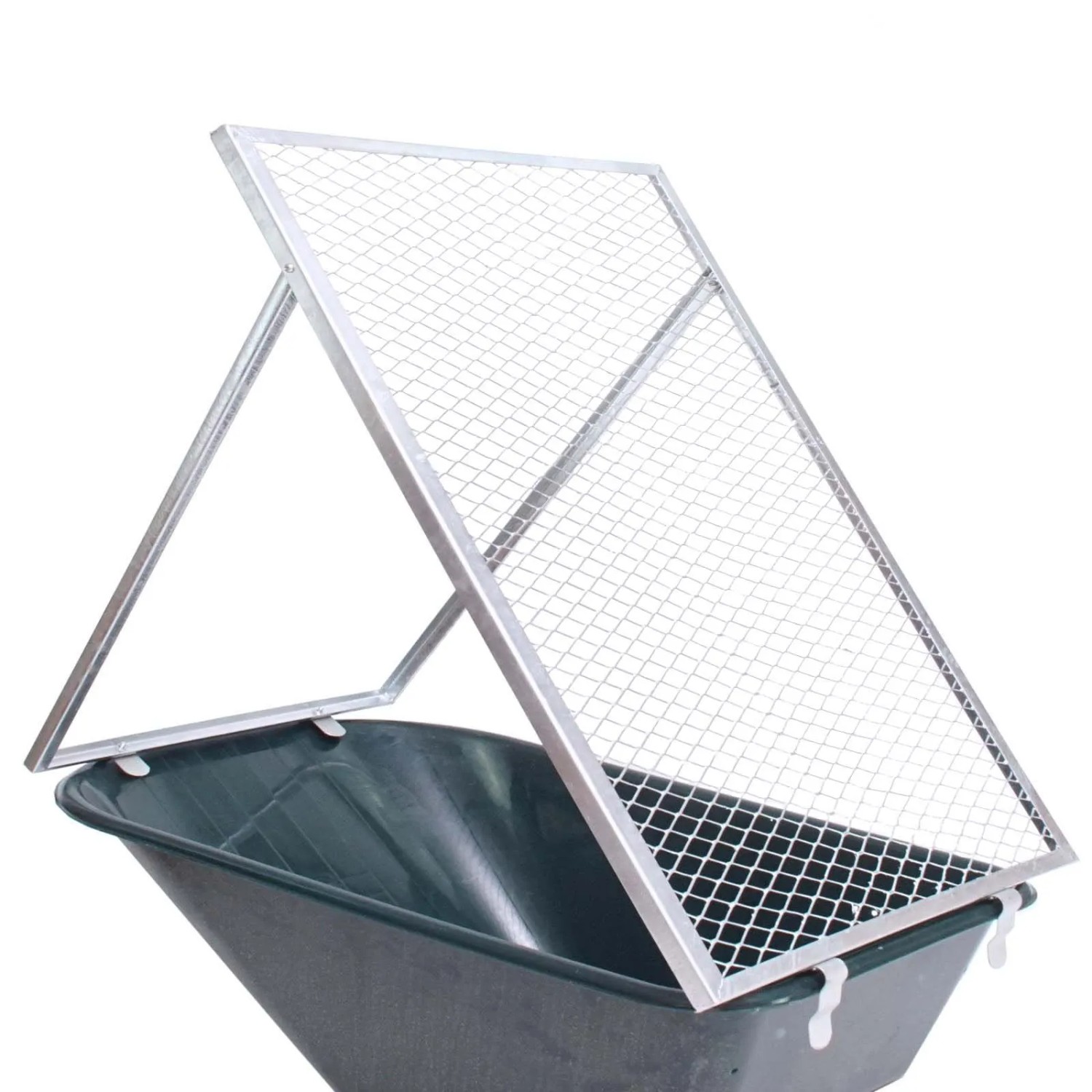 TRUTZHOLM Schubkarren Durchwurfsieb Gartensieb 100x60cm