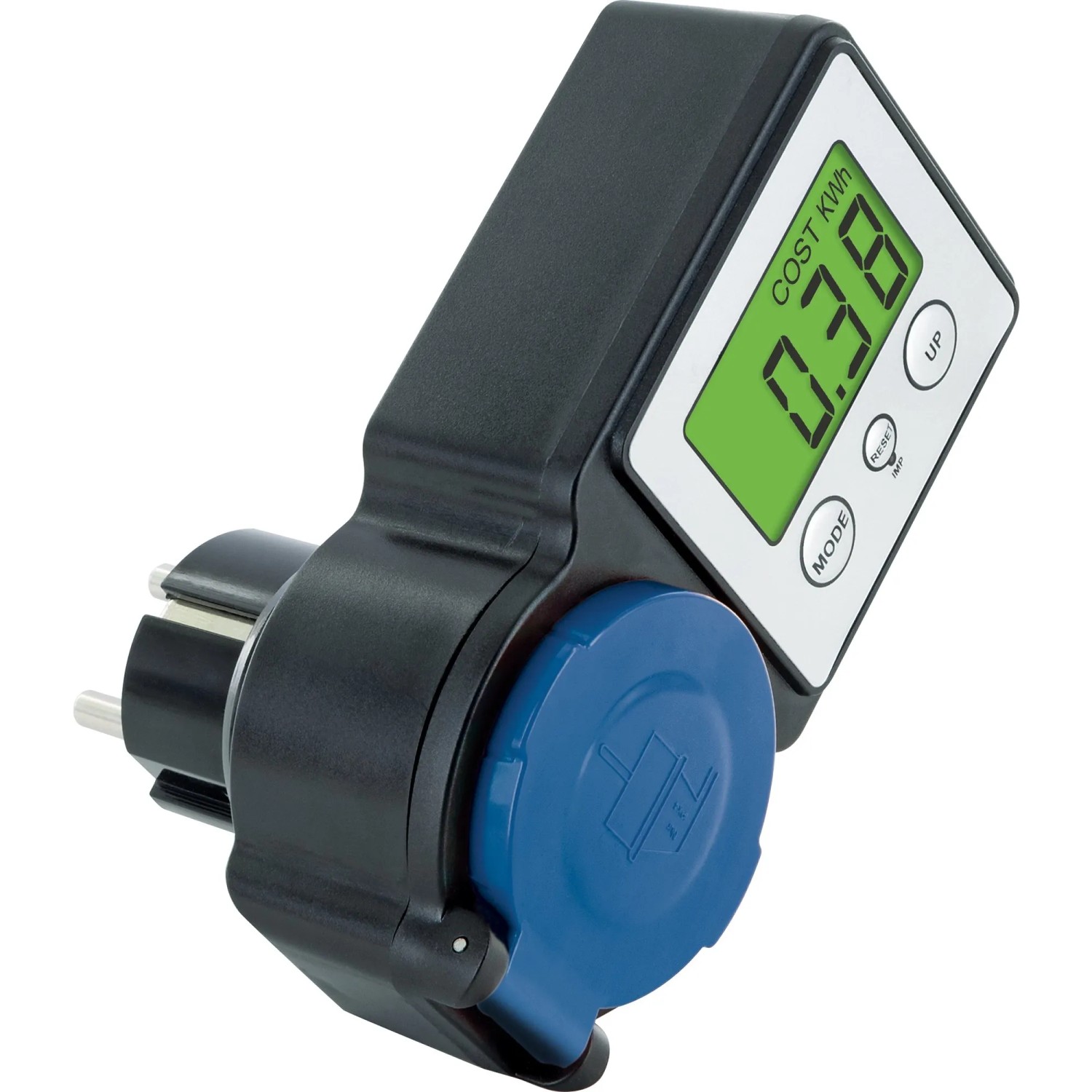 Schwaiger Energiekostenmessgerät STEM1044 mit Display für Balkonkraftwerke.