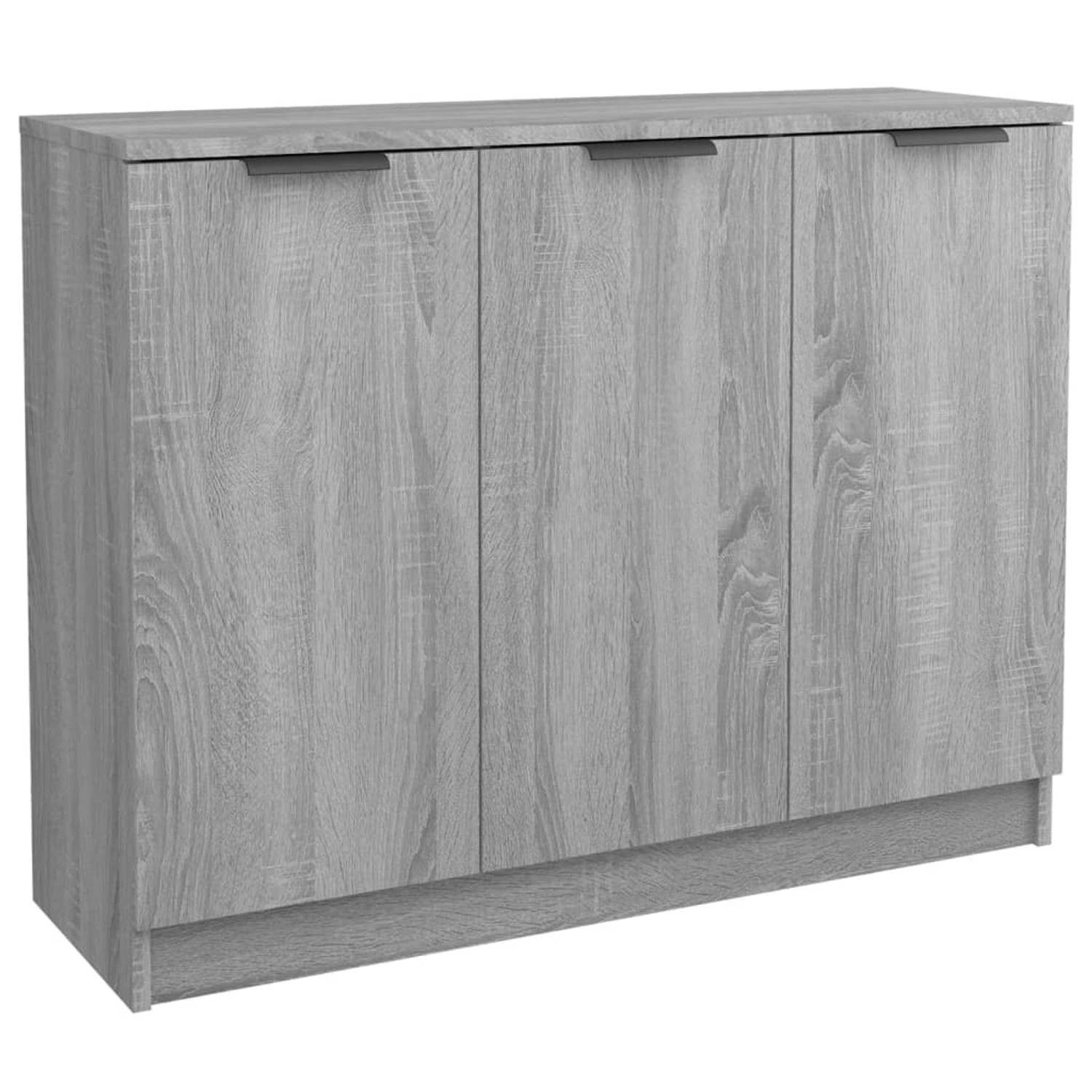 vidaXL Sideboard Grau Sonoma 90,5x30x70 cm Holzwerkstoff 817025
