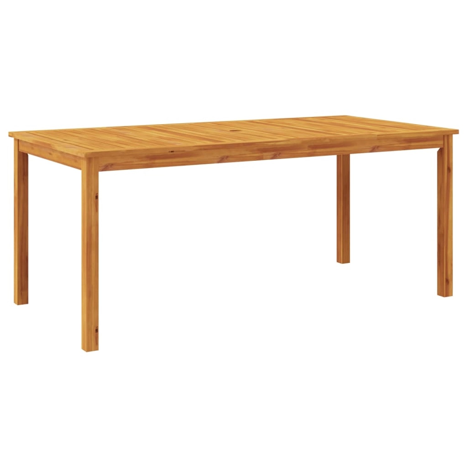 vidaXL Garten-Esstisch 180x90x75 cm Massivholz Akazie 366371 günstig online kaufen