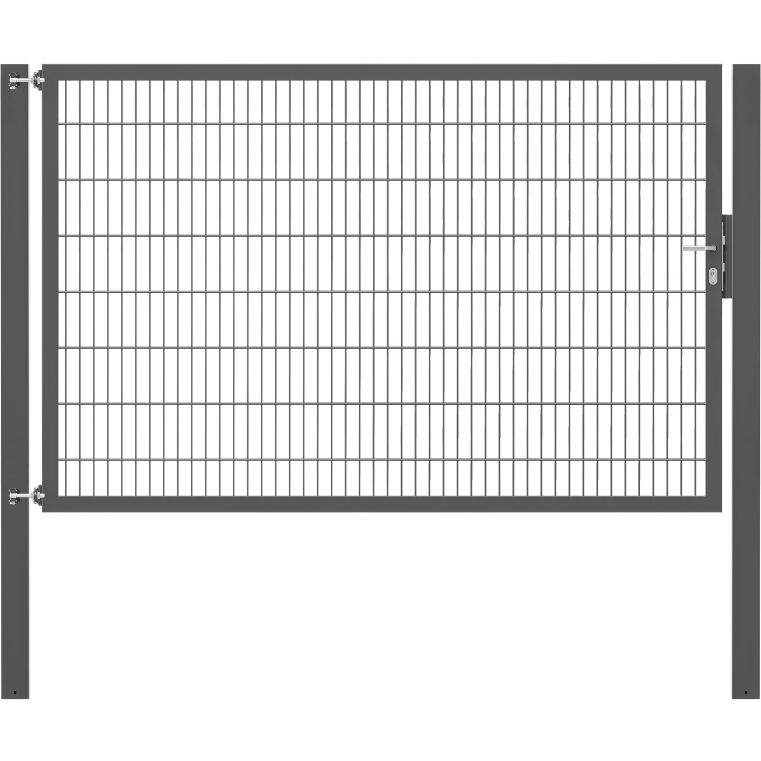 Einzeltor Flexo Plus 250 cm x 160 cm Pfosten 100 cm x 100 cm Anthrazit günstig online kaufen