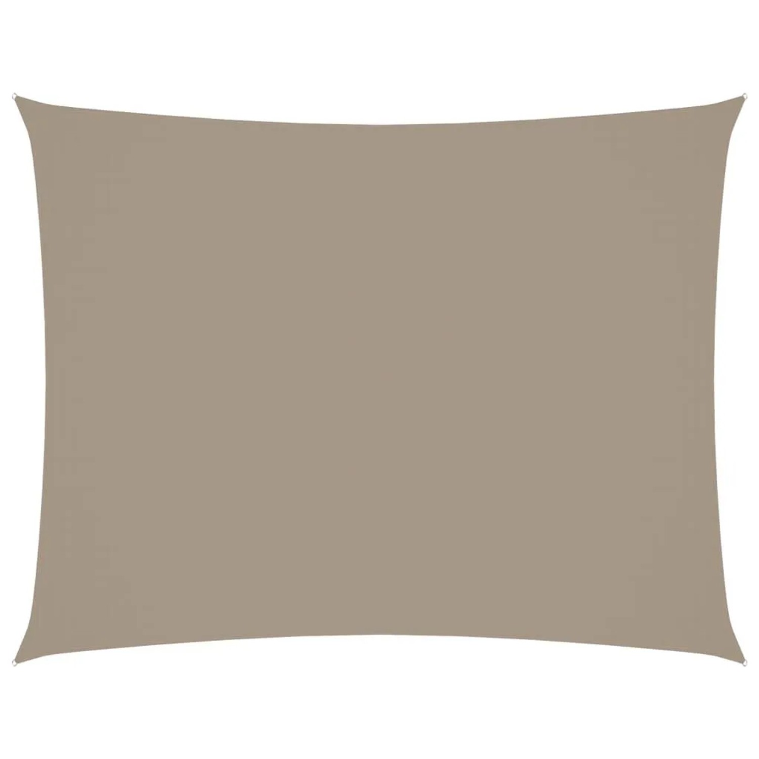 Furnicato Sonnensegel Oxford-gewebe Rechteckig 25x4 M Taupe