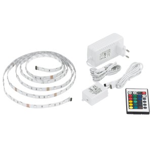Eglo LED-Band 3m RGB mit Fernbedienung, Netzteil und Steuerung.