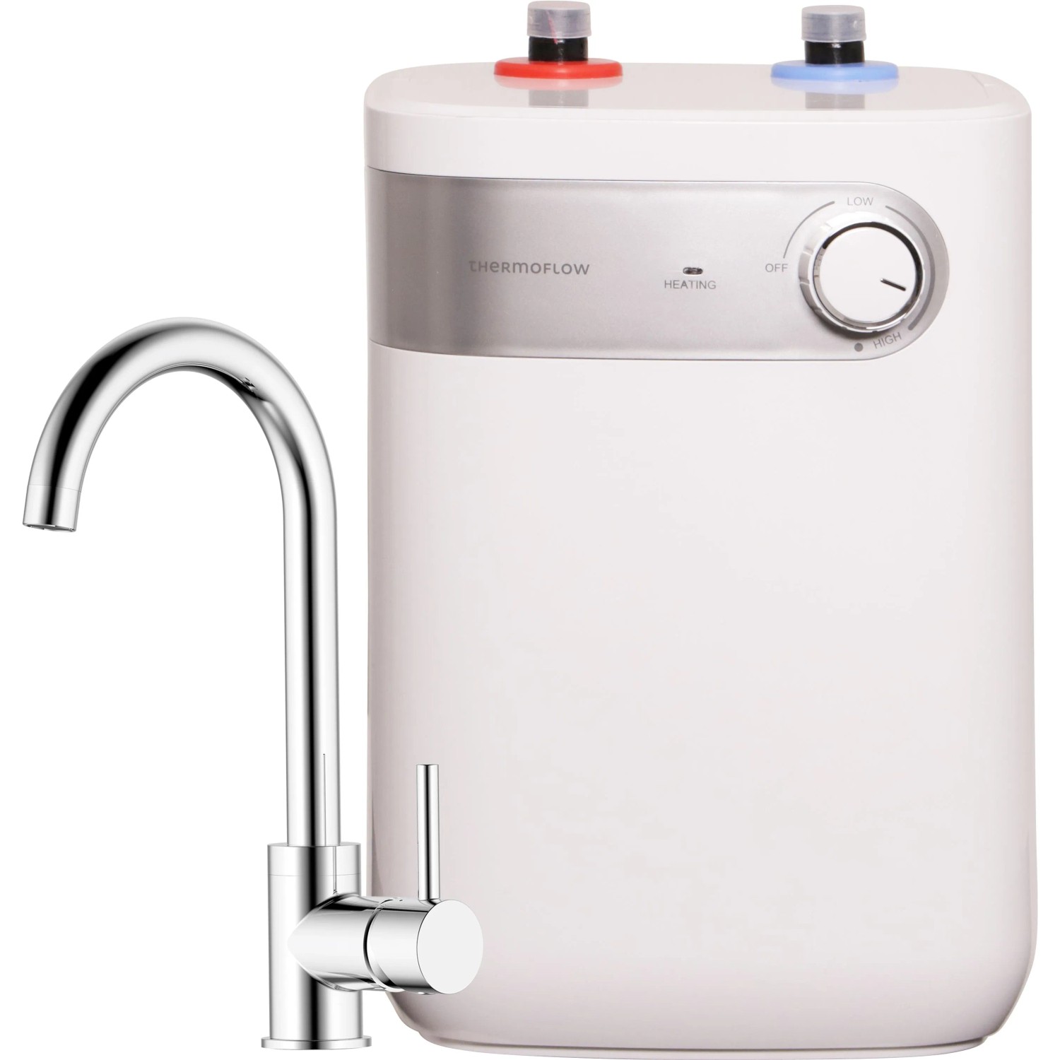 Thermoflow Untertischsspeicher, 5 Liter mit Niederdruckarmatur Ovalis