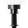 Weiße LED-Gartenleuchte Thore mit Erdspieß, 8W, für stimmungsvolle Außenbeleuchtung.