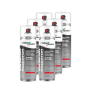 6er Set RodaColor Heizkörperspray, weiß, 400ml. Lack für Heizkörper & Warmwasserleitungen.