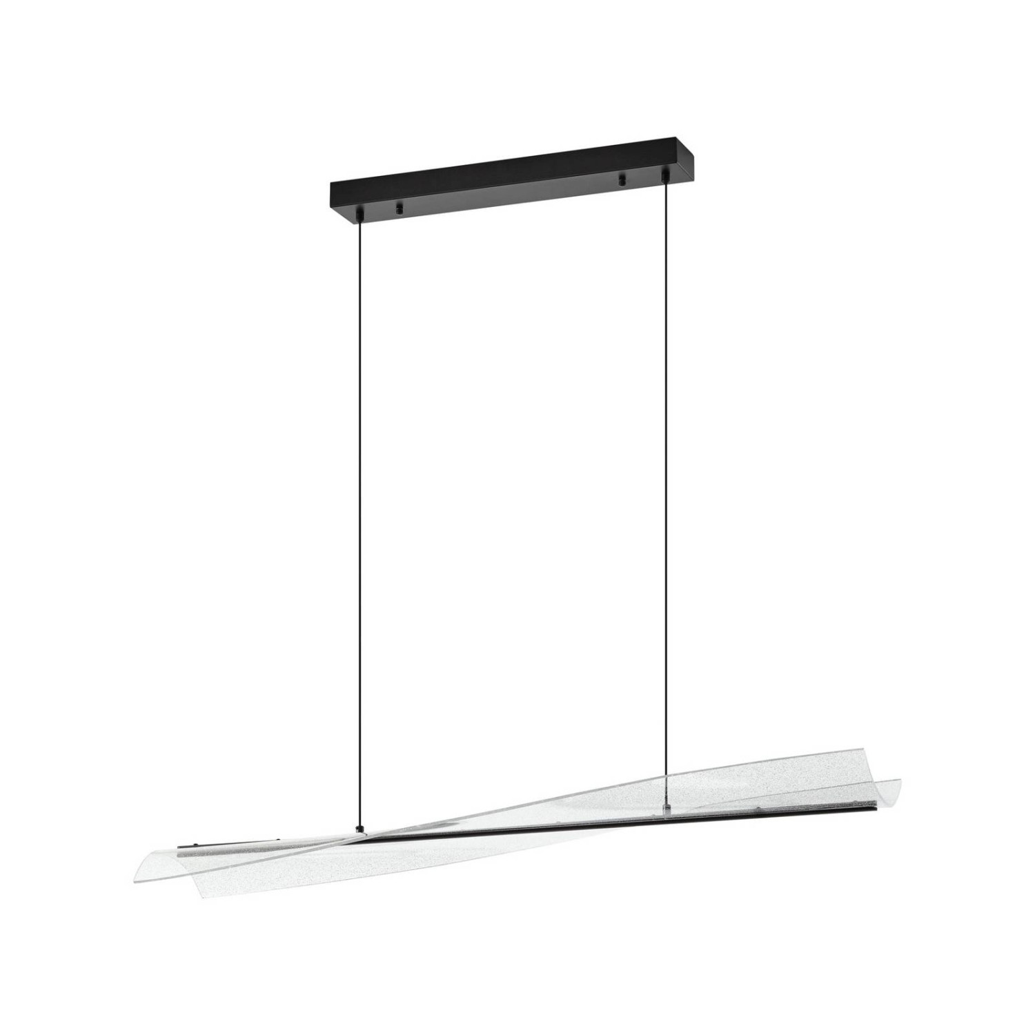 Lucande LED Vellia 10041923 Modern in Schwarz aus Metall 1-flammig Wohnzimm günstig online kaufen