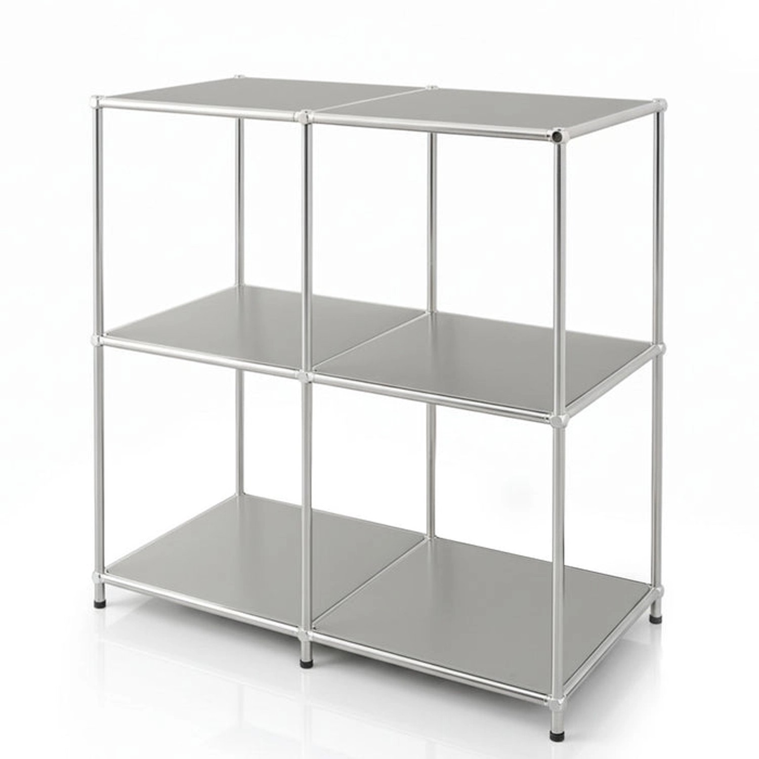 Floordirekt Metallregal Concept Epure MK-027 Sideboard 80 x 40 x 80 cm Grau günstig online kaufen