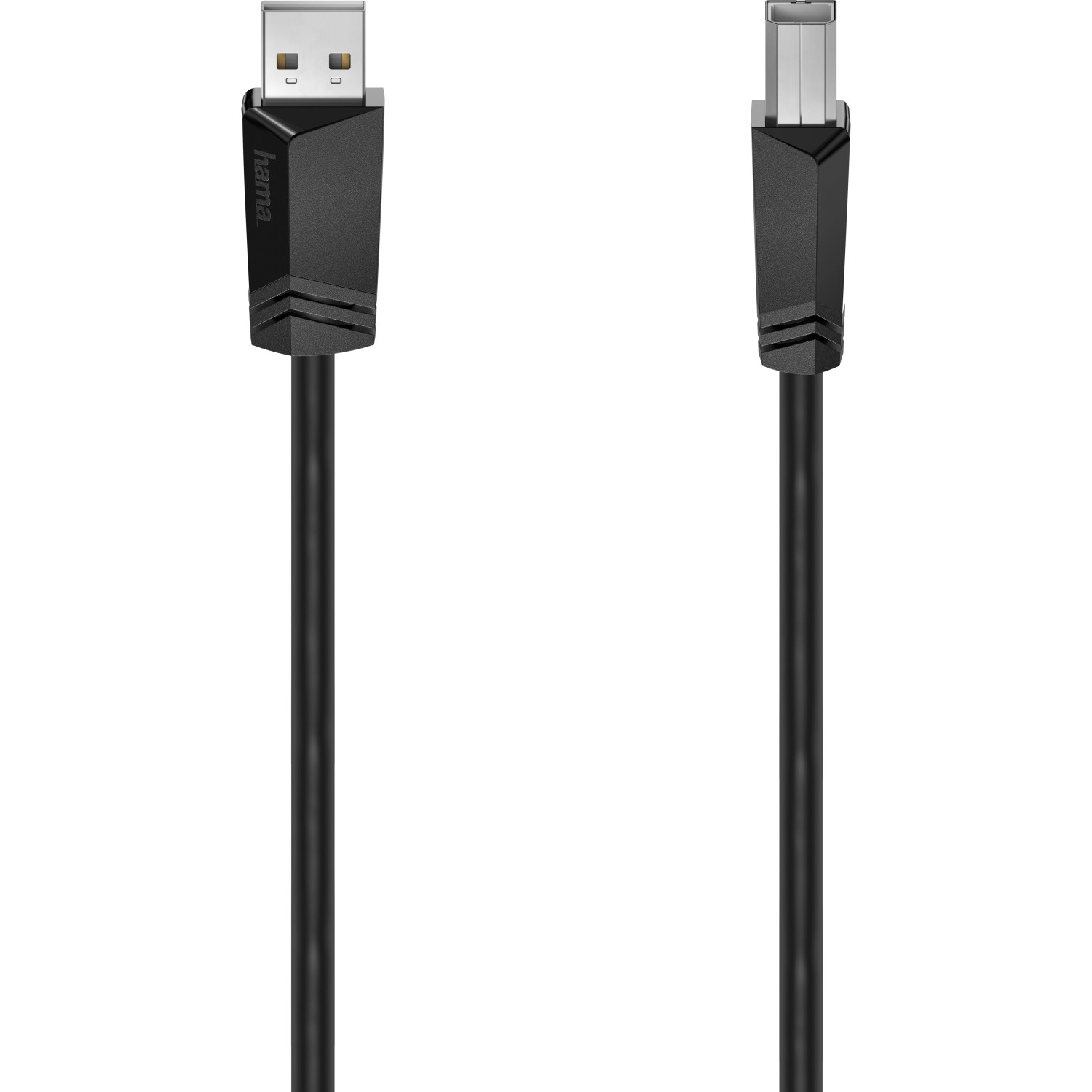 Hama USB-Kabel USB 2.0 480 Mbit/s Schwarz 1,5 m