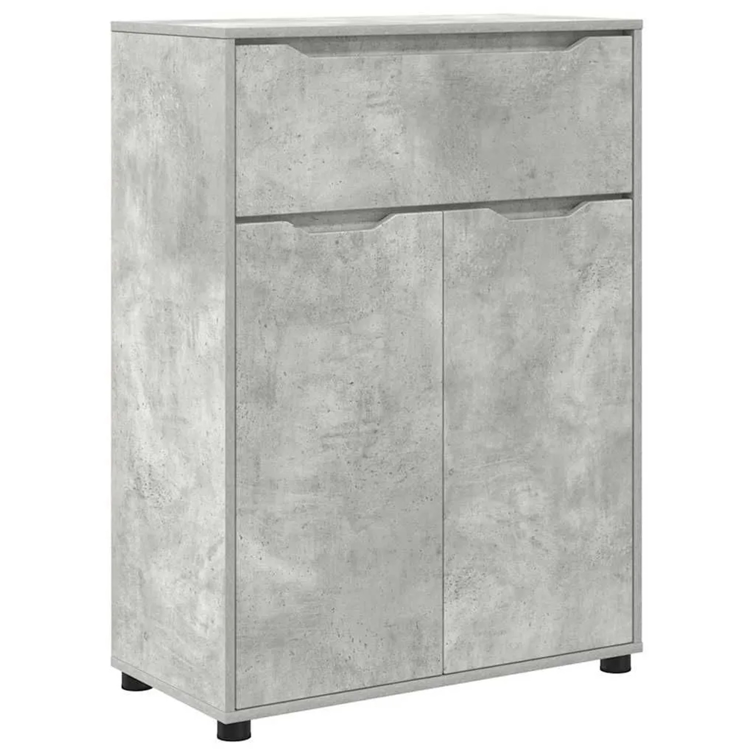 vidaXL Badezimmerschrank Beton Grau 72,5 x 36,5 x 100 cm Holzwerkstoff 8887 günstig online kaufen