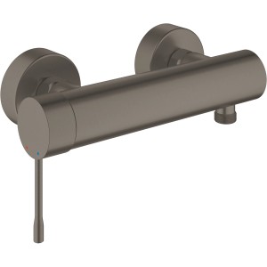 Grohe Essence Einhand-Brausebatterie, Hard Graphite gebürstet, für die Wandmontage.