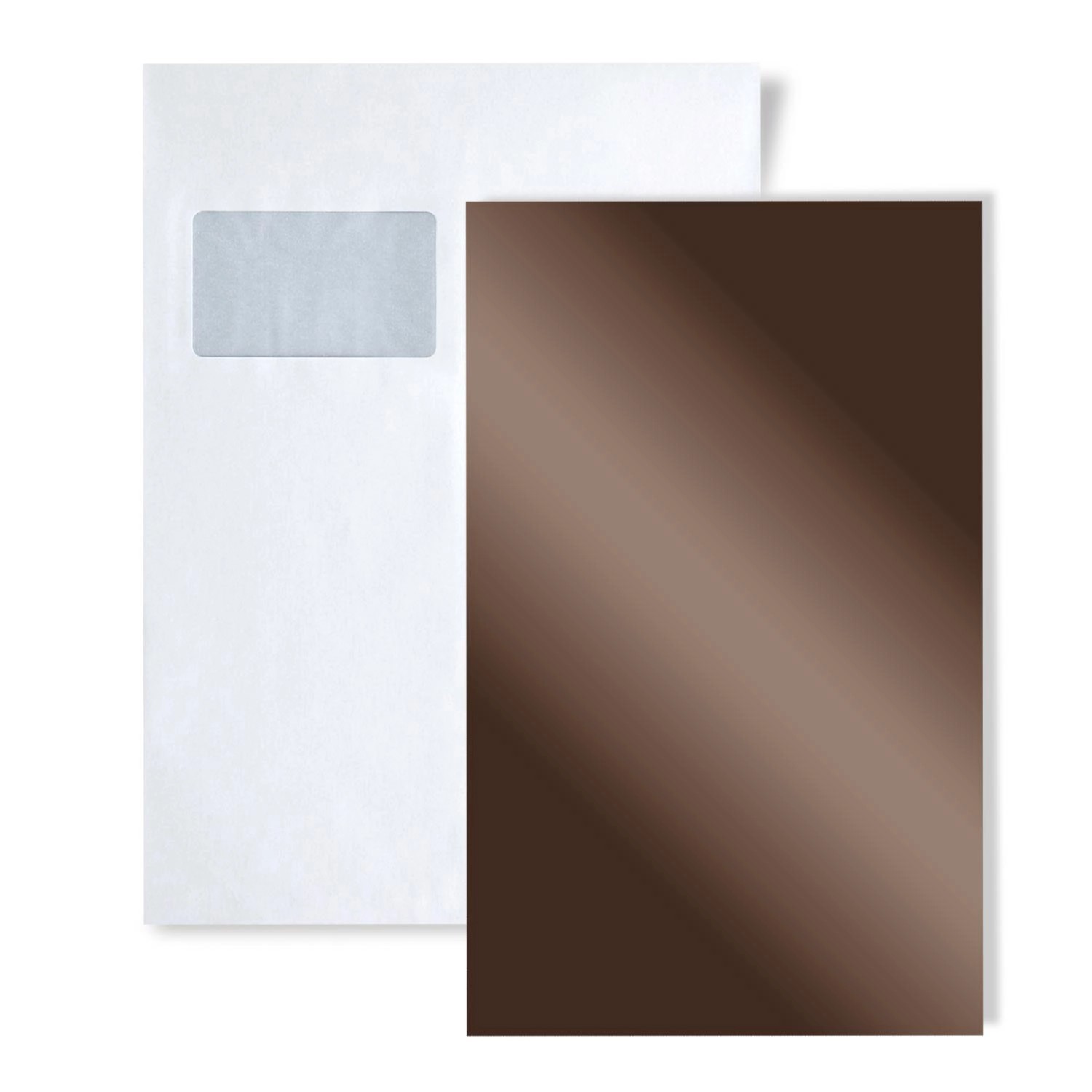 Wallface 1 MUSTERSTÜCK S-10150 DIN A5 Wandpaneel Muster DECO BROWN günstig online kaufen