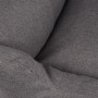 Detailaufnahme: Graues Knuffelwuff Hundebett Lotte Velours XL, robust und komfortabel.