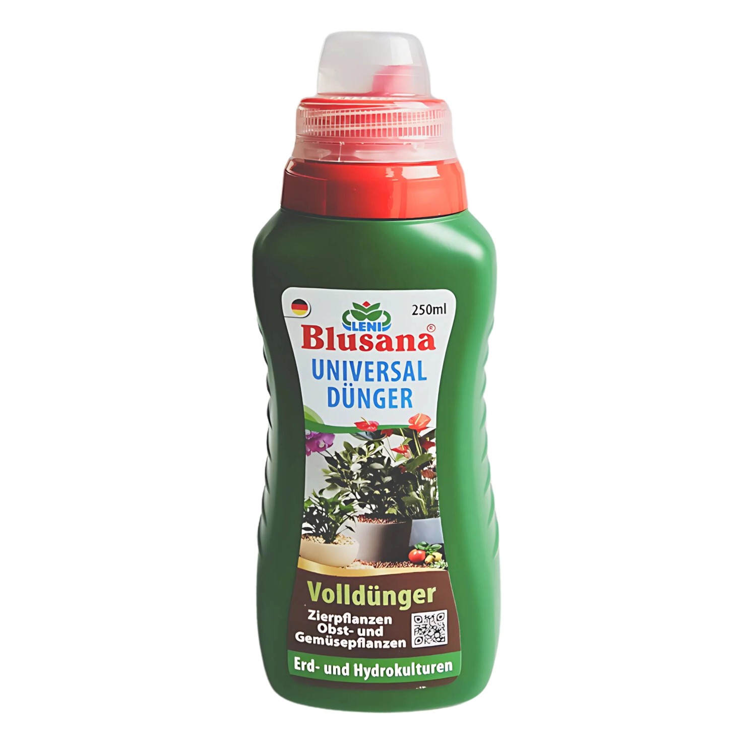 Blusana Universal Flüssigdünger NPK Dünger Hydrokultur Hydroponik Erde 250ml