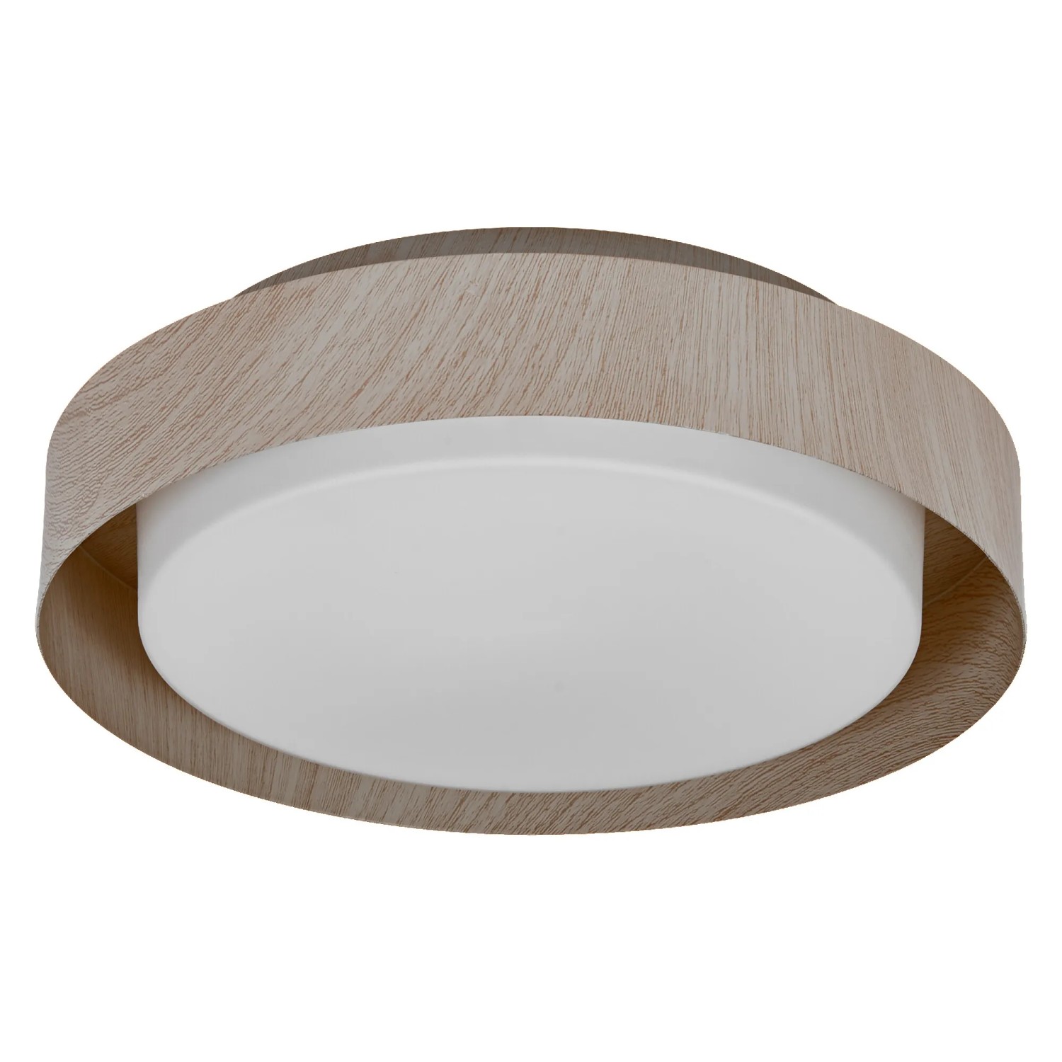 Ledvance LED-Deckenleuchte Orbis Madrid Holz Ø 29 cm x 8 cm