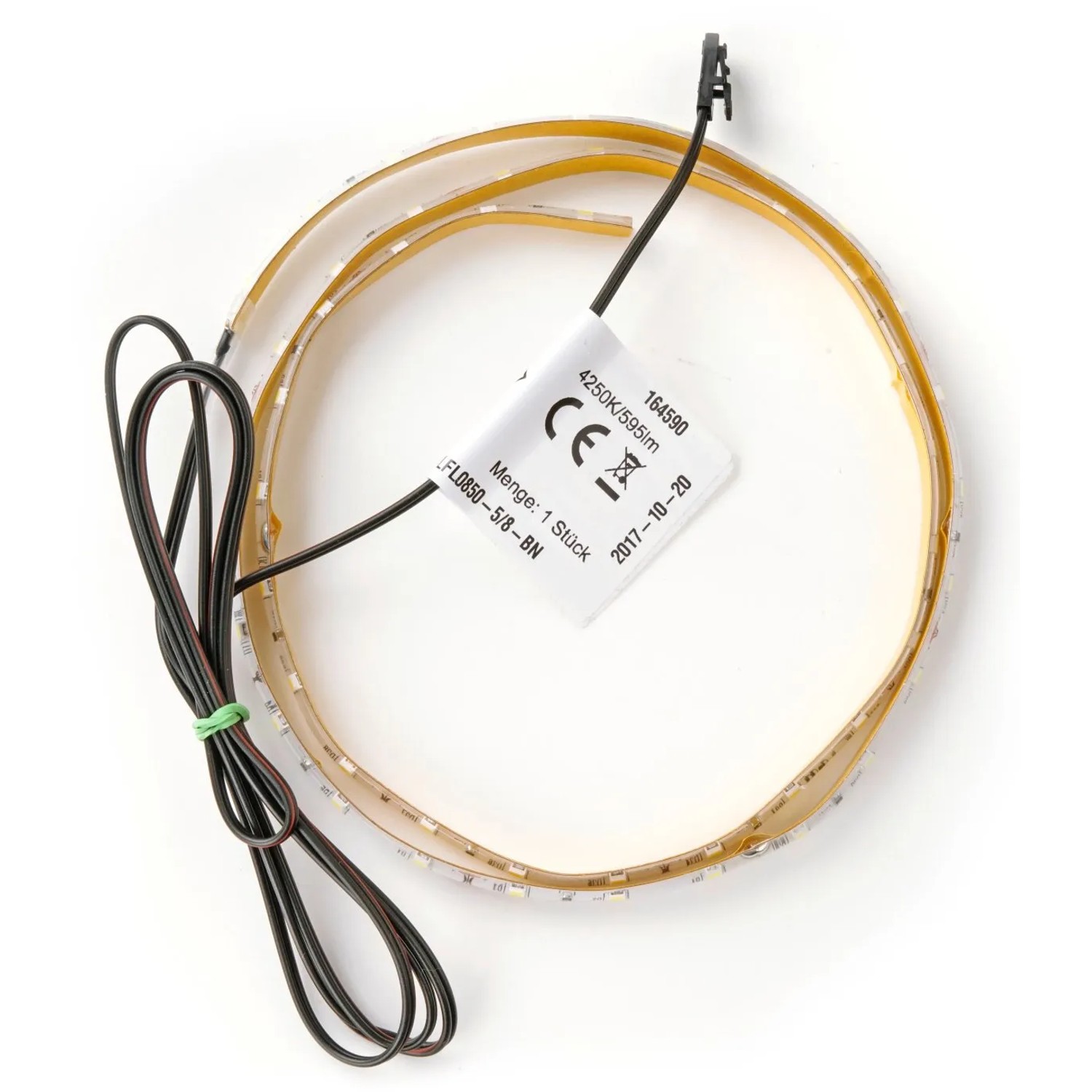 Fackelmann LED-Waschbeckenbeleuchtung ConturaLight 90cm, LED-Streifen mit Kabel und Stecker.