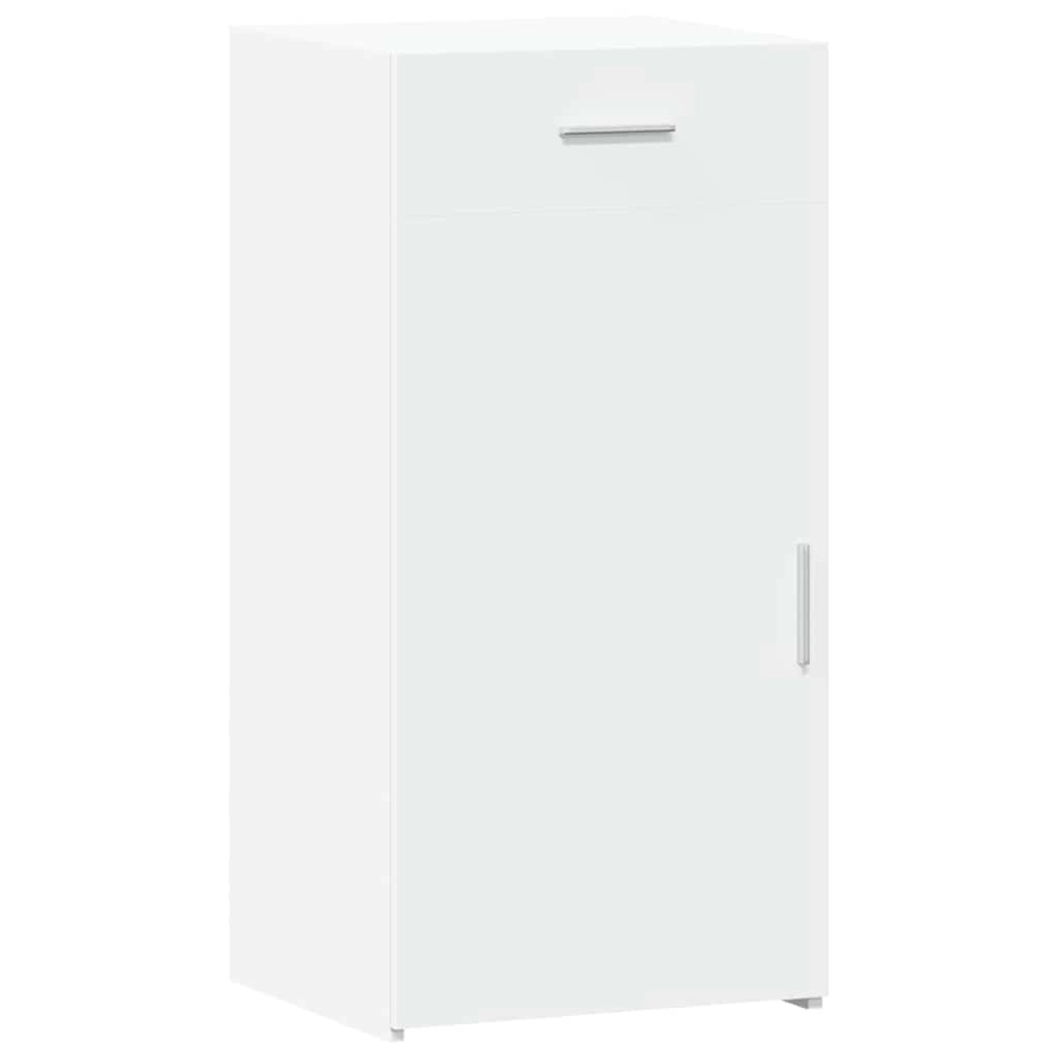 vidaXL Sideboard Weiß 45x42,5x93 cm Holzwerkstoff 846285