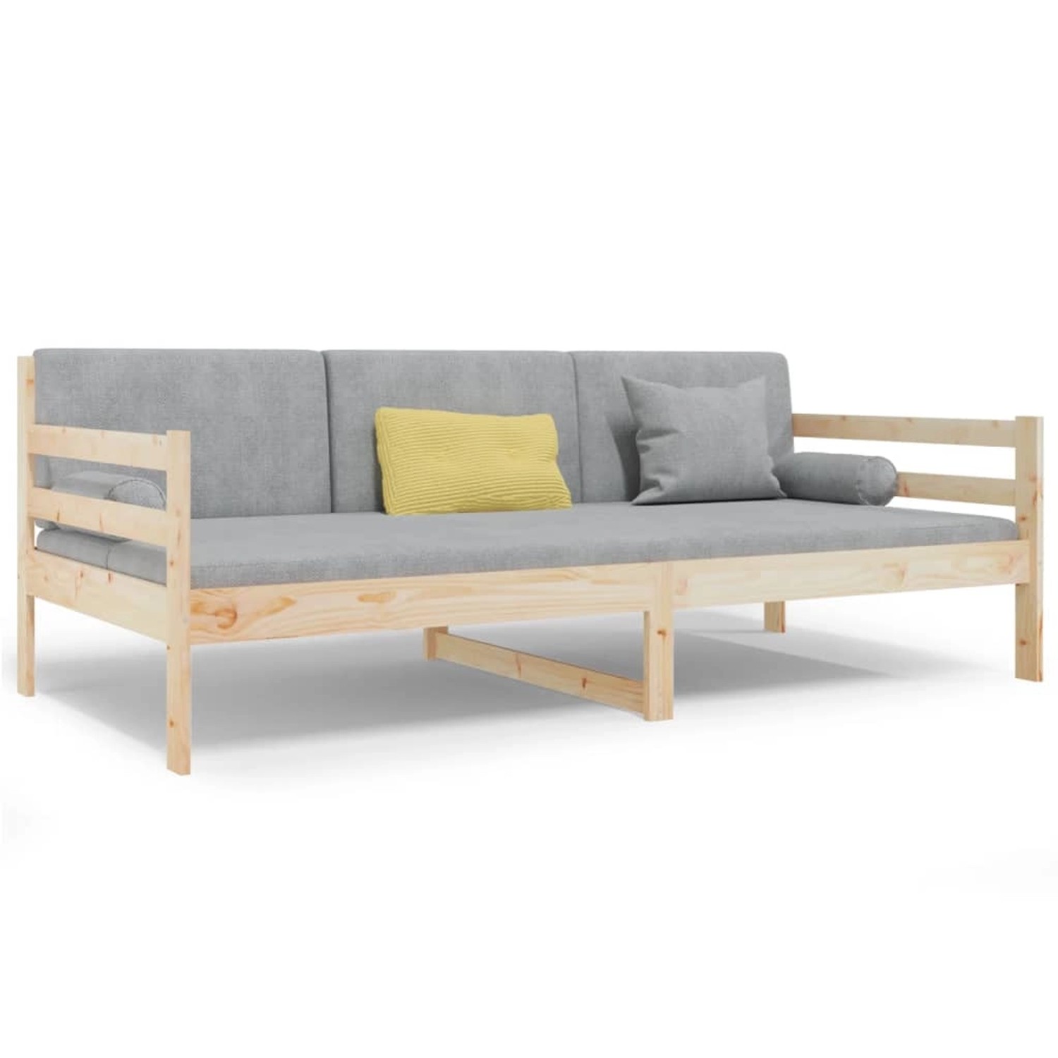 vidaXL Tagesbett ohne Matratze 90x190 cm Massivholz Kiefer 814639 günstig online kaufen