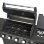 El Fuego Gasgrill San Angelo mit 4+1 Brennern, Seitenablage und Unterschrank.