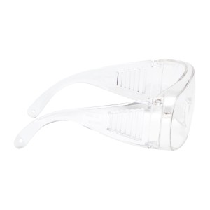 Transparente 3M Visitor Überbrille für optimalen Augenschutz.
