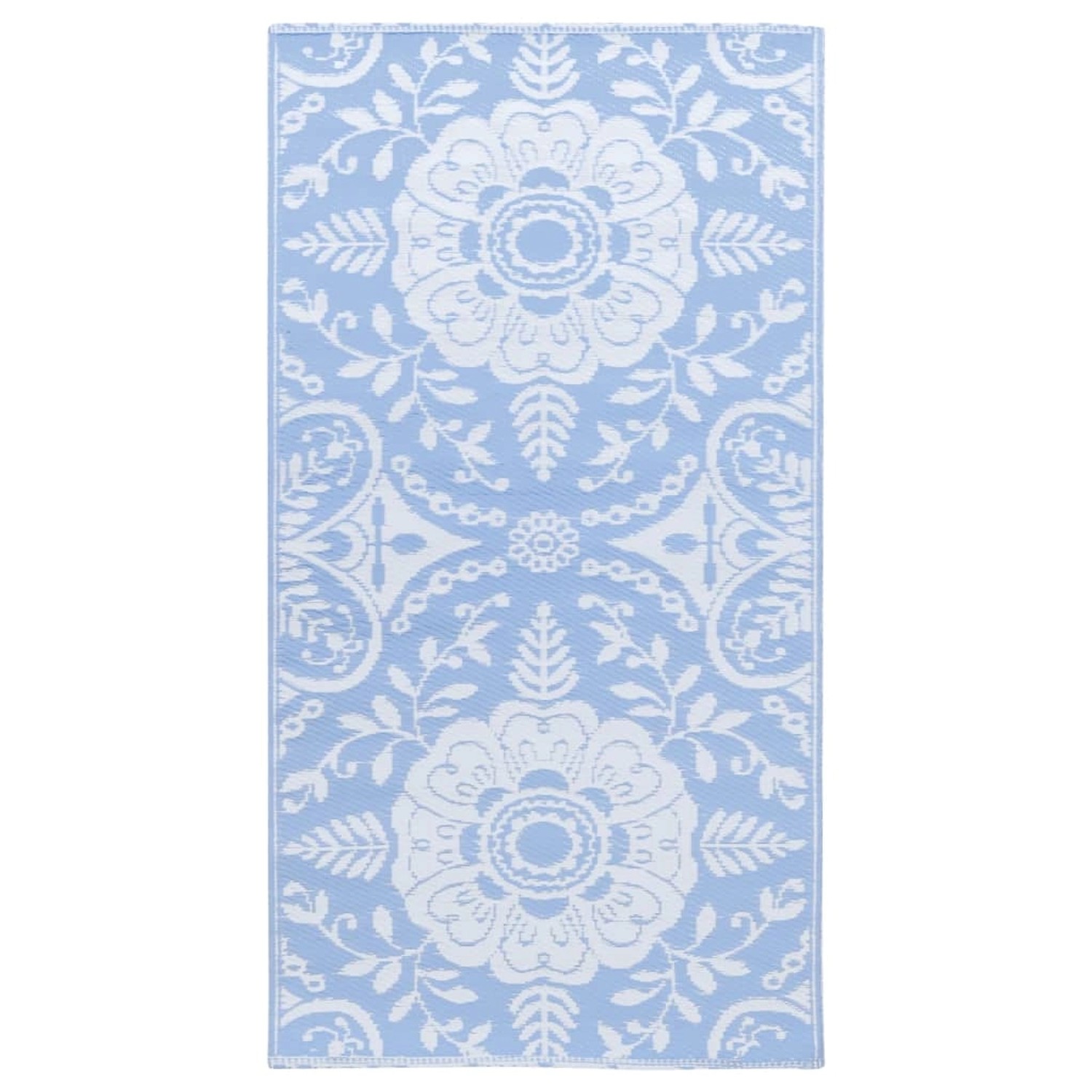 vidaXL Outdoorteppich Babyblau 80x150 Cm Pp 643972 günstig online kaufen