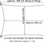 WOLTU Sonnensegel Sonnenschutz PES Windschutz UV Schutz Grau 3x4 m_3