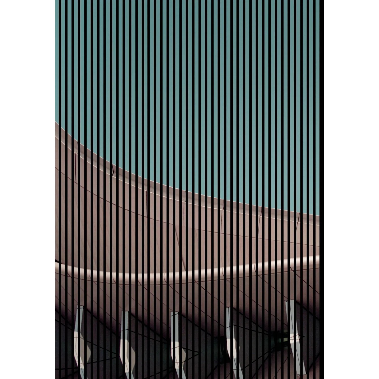 FN Acustico Akustikplatte Architecture 1 PET u. MDF Foliert 1693 x 19 x 2400 mm
