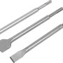 LUX Fliesenmeißel-Set Comfort, 3-teilig: Spitz-, 20/40mm Flachmeißel mit SDS-Plus Aufnahme.