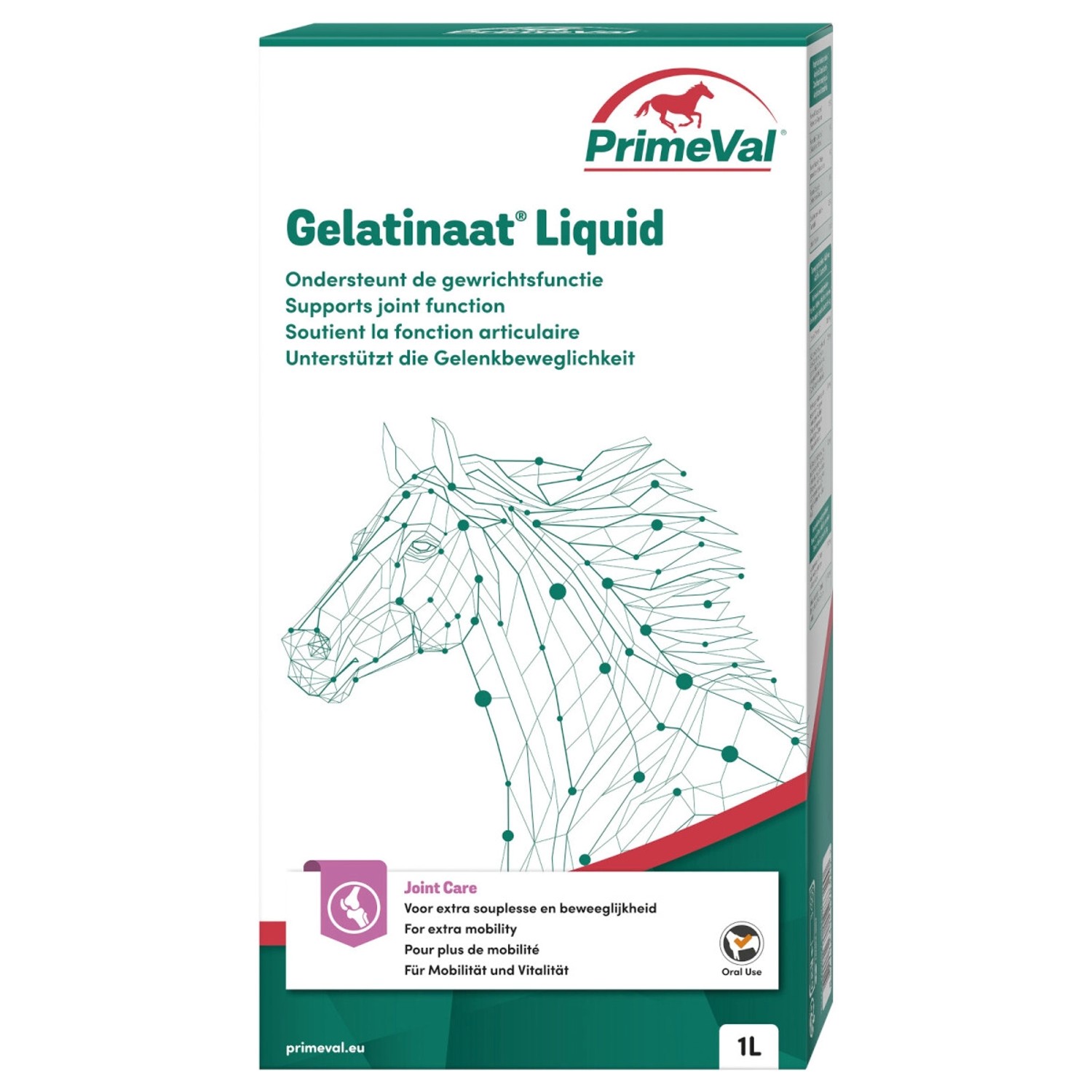 PrimeVal Gelatinaat Liquid für Pferde 1 Liter