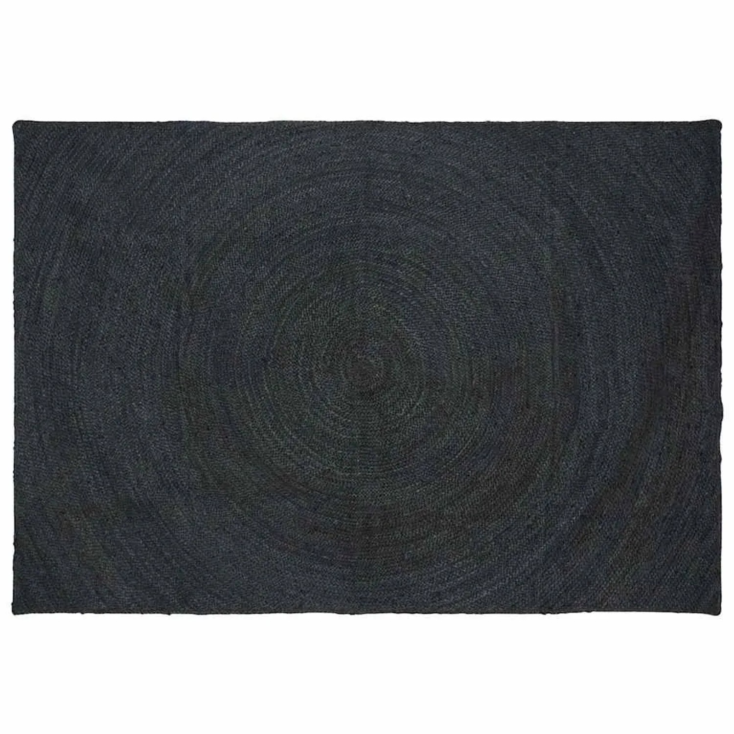 vidaXL Bereichsteppiche Rechtwinklig Dunkelgrau 160 x 230 cm Jute 42010565