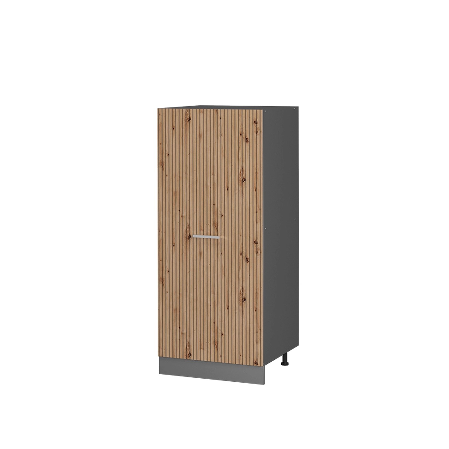 Vicco Hochschrank R-Line Küchenkommode Artisan-Eiche/Anthrazit 60 cm