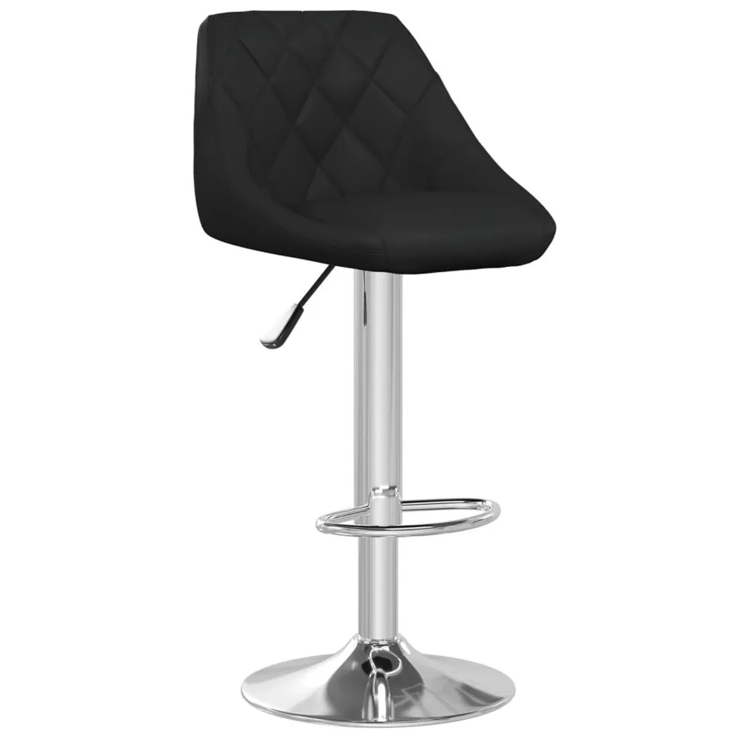 vidaXL Barhocker Schwarz Kunstleder 335170