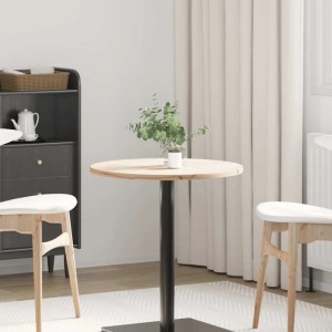 vidaXL Tischplatte Ø60x2,5 cm Massivholz Kiefer 813647